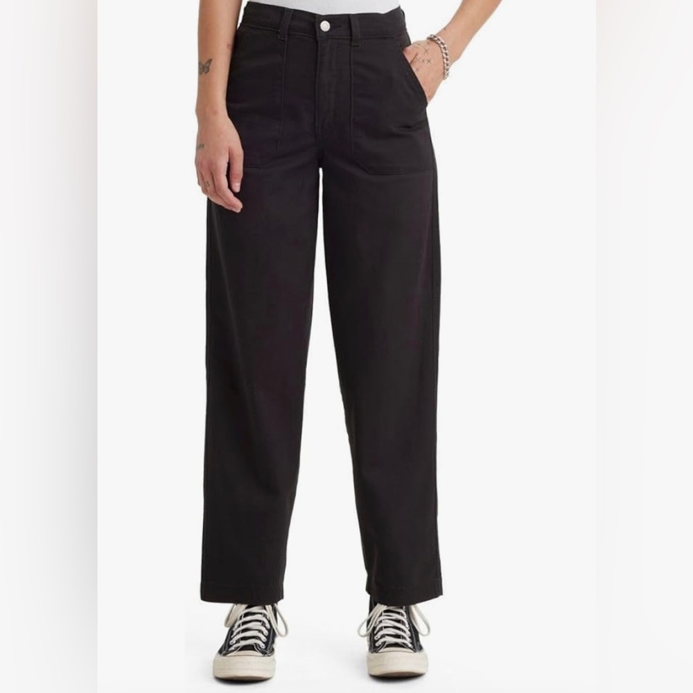 ⭐️NEW⭐️ Levi’s Women’s Skate Utility Pants Black Size 28x27